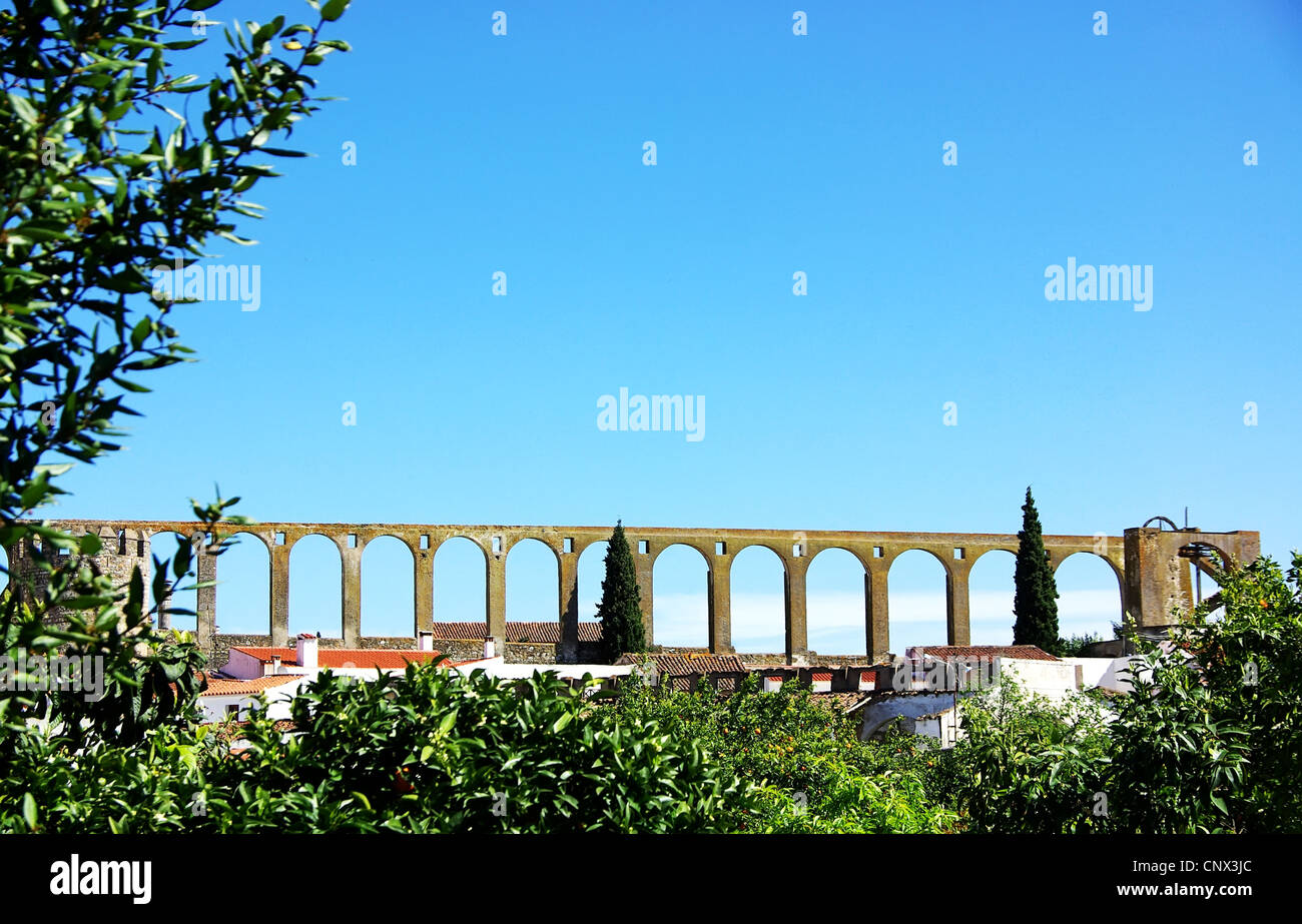 Landscape of Serpa village,Portugal Stock Photo