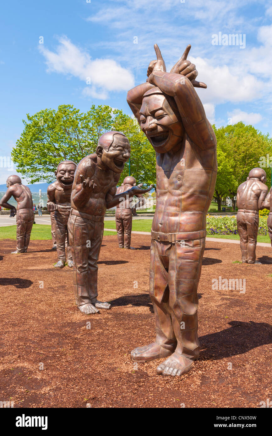 Vancouver Laughing Sculptures High Resolution Stock Photography and ...