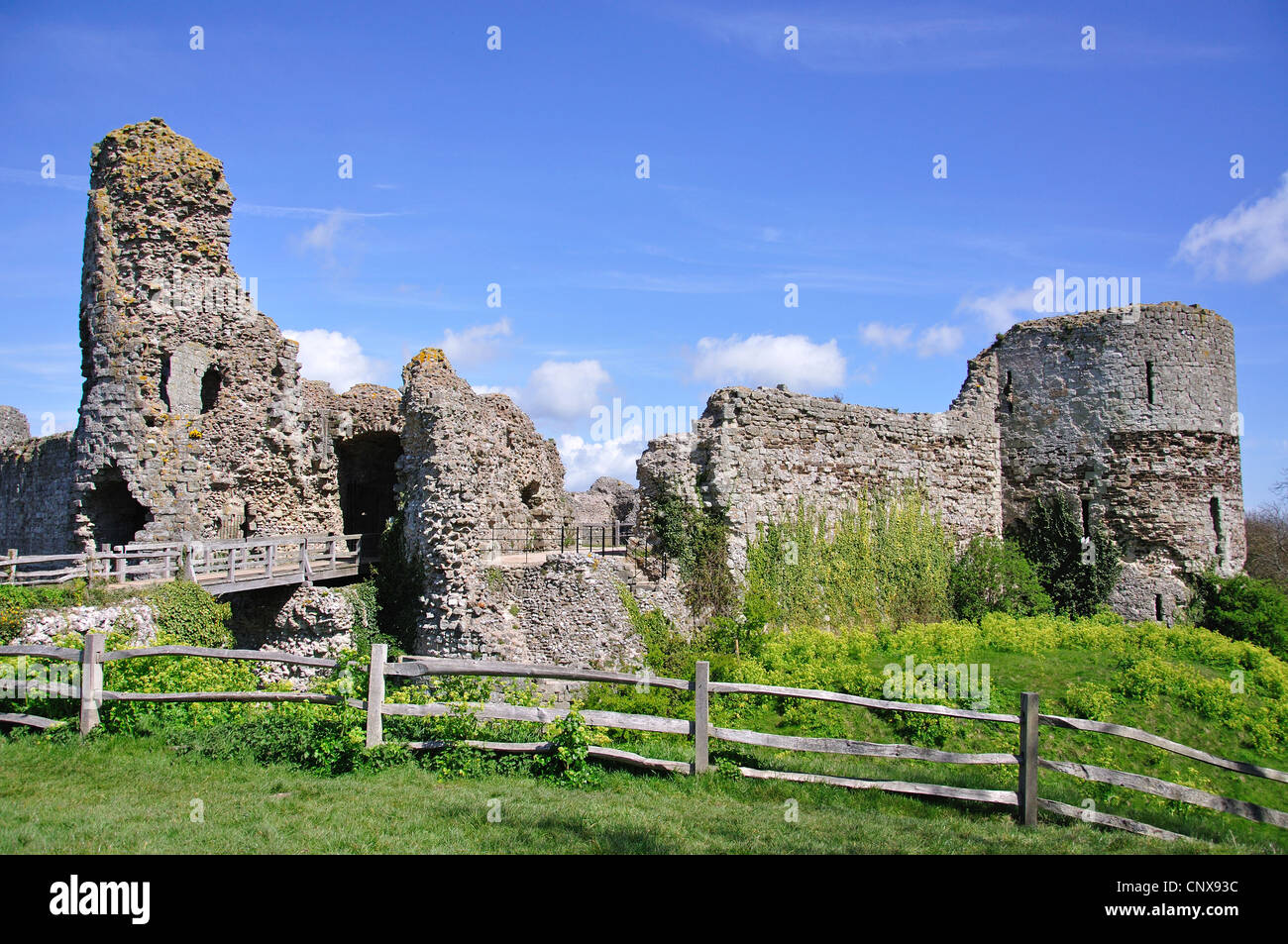 entrance-gate-to-pevensey-castle-pevensey-east-sussex-england
