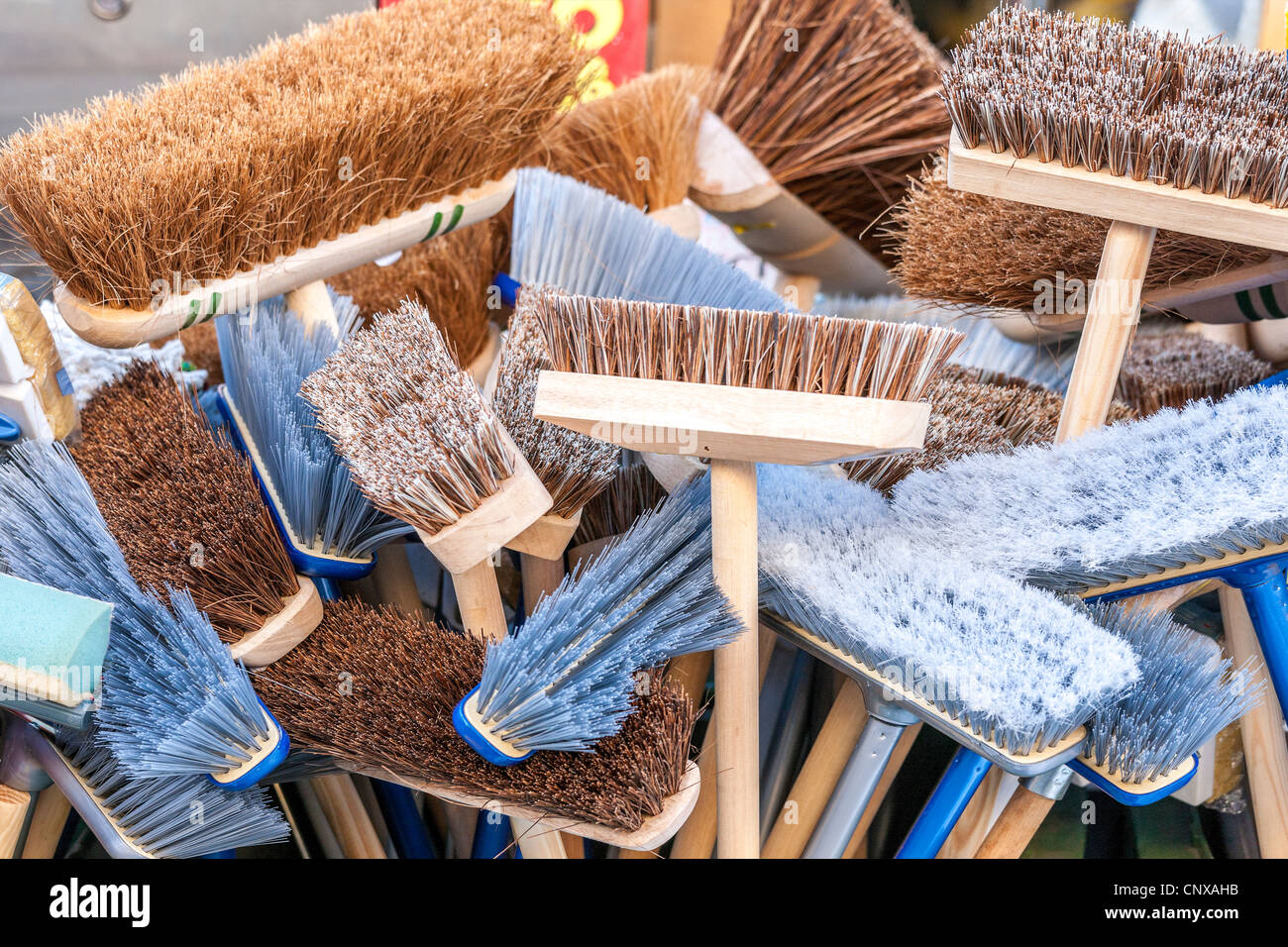 Colorful brooms hires stock photography and images Alamy