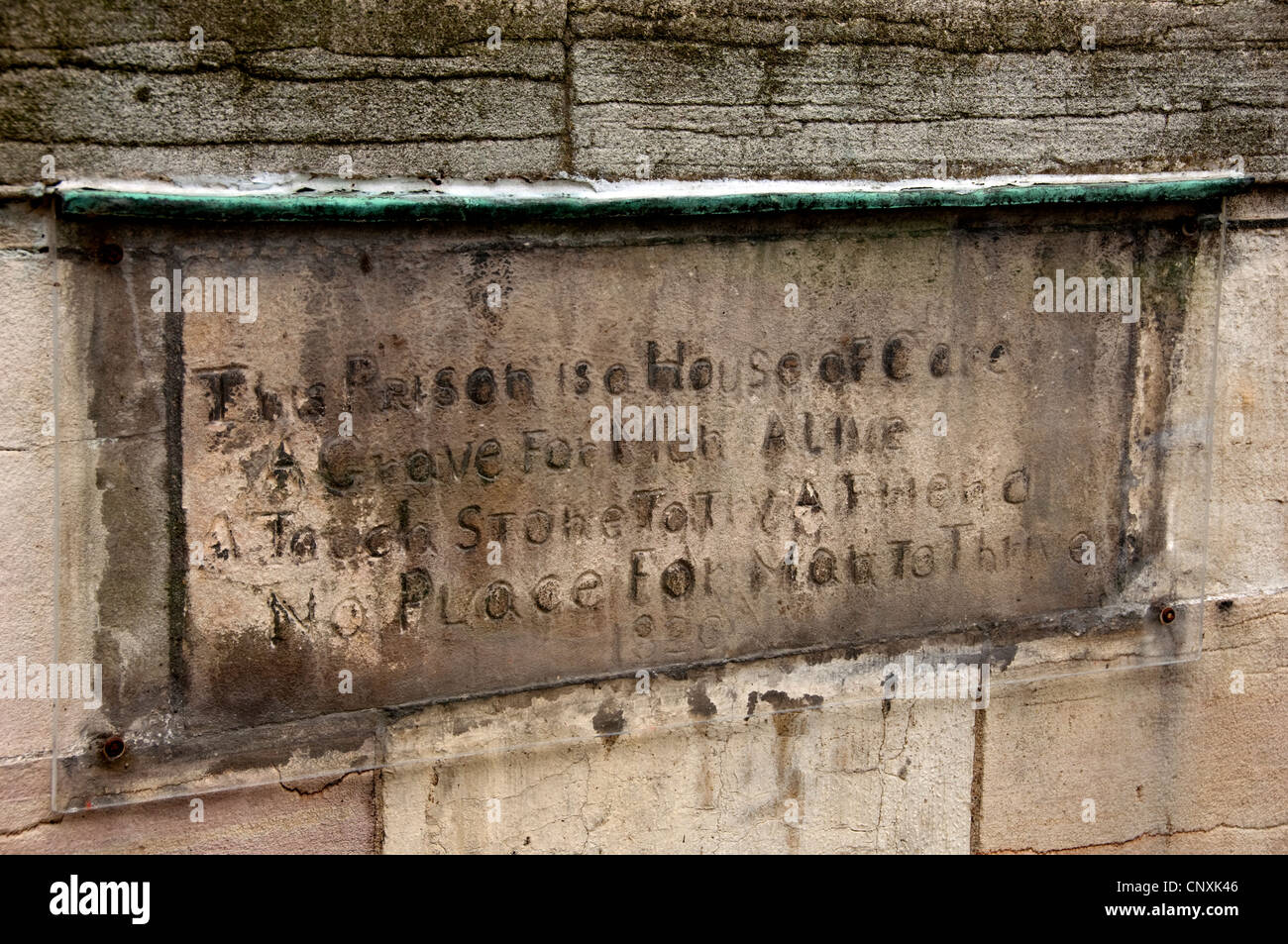 Poem by Thomas Smith inscribed on wall York North Yorkshire England UK ...