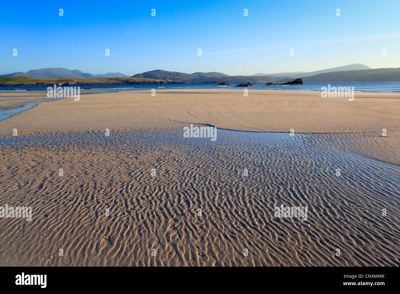 Scotish beach, United Kingdom, Scotland, Balnakeil Bay Stock Photo