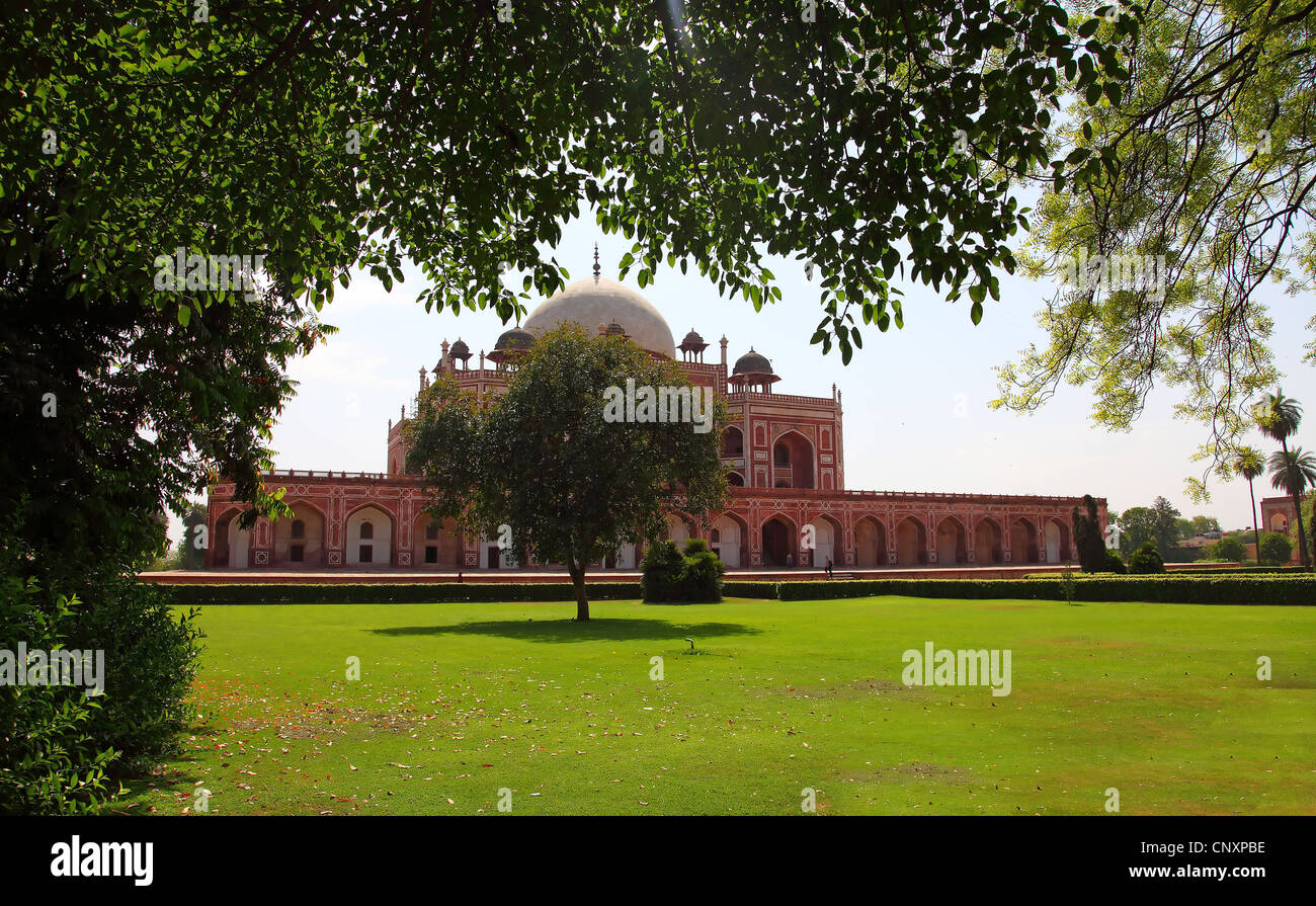 Humayun's Tomb Stock Photo