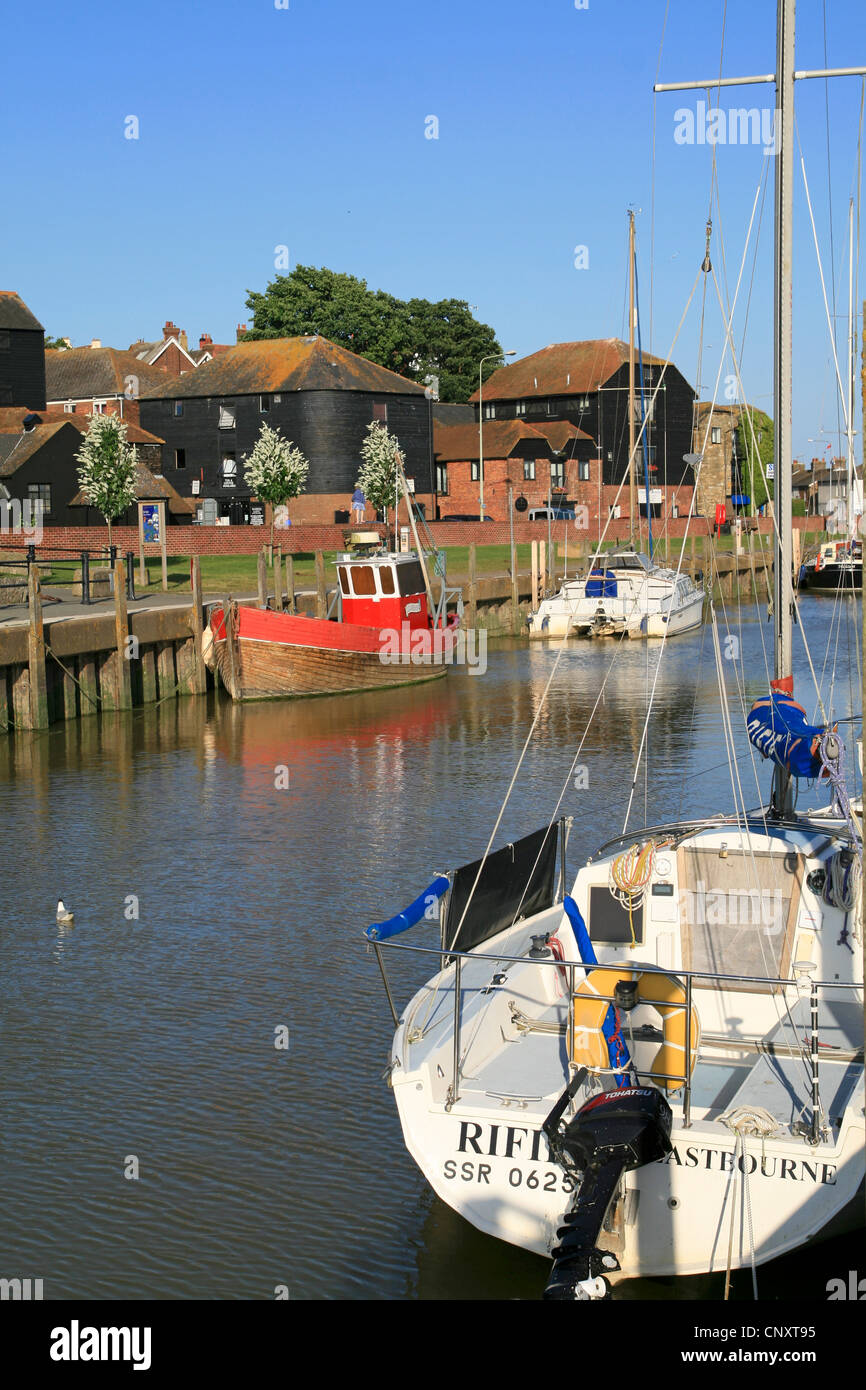 River Rother Rye Quayside River Rother Rye East Sussex. England UK Stock Photo - Alamy