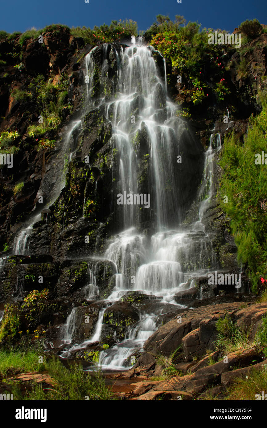 waterfall in the Drakensberg, South Africa, Kwa Zulu Natal, Royal Natal Nationalpark Stock Photo