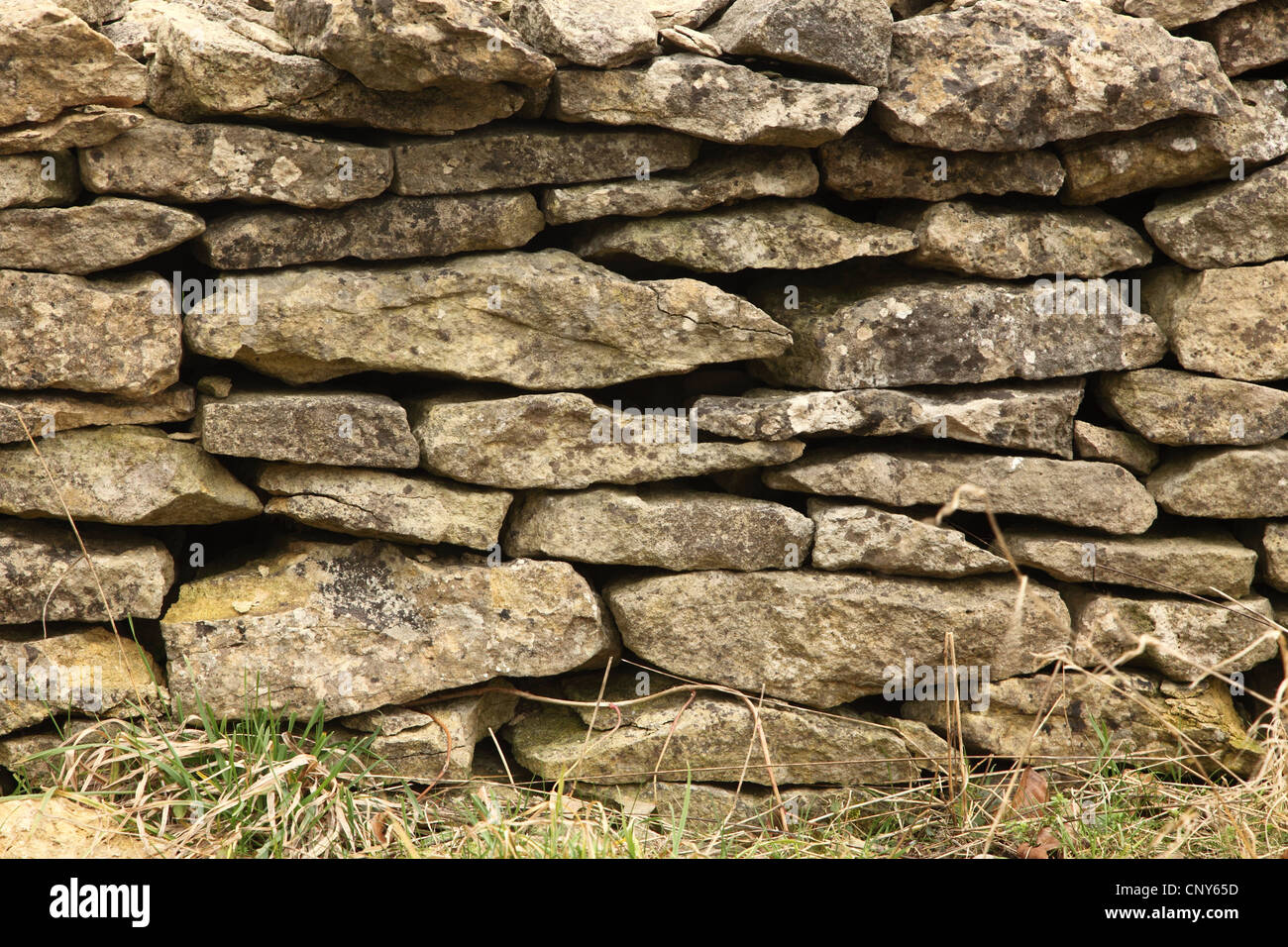 Cotswold stone wall texture Stock Photo Alamy