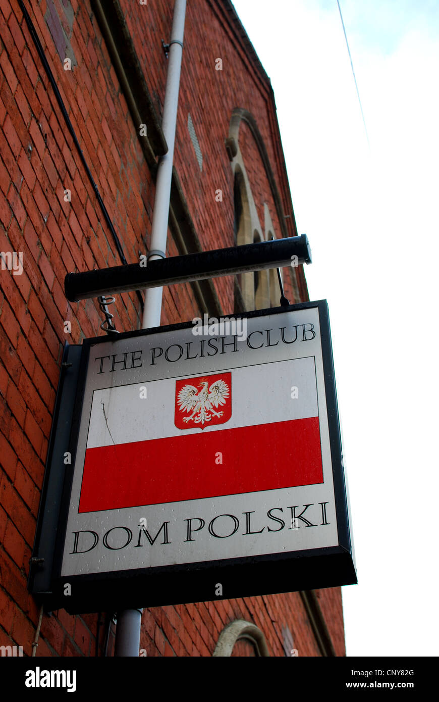 Polish Social Club Northampton UK Stock Photo Alamy