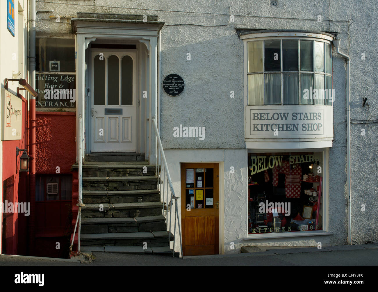The Old Stamp House (where William Wordsworth worked) in the town of