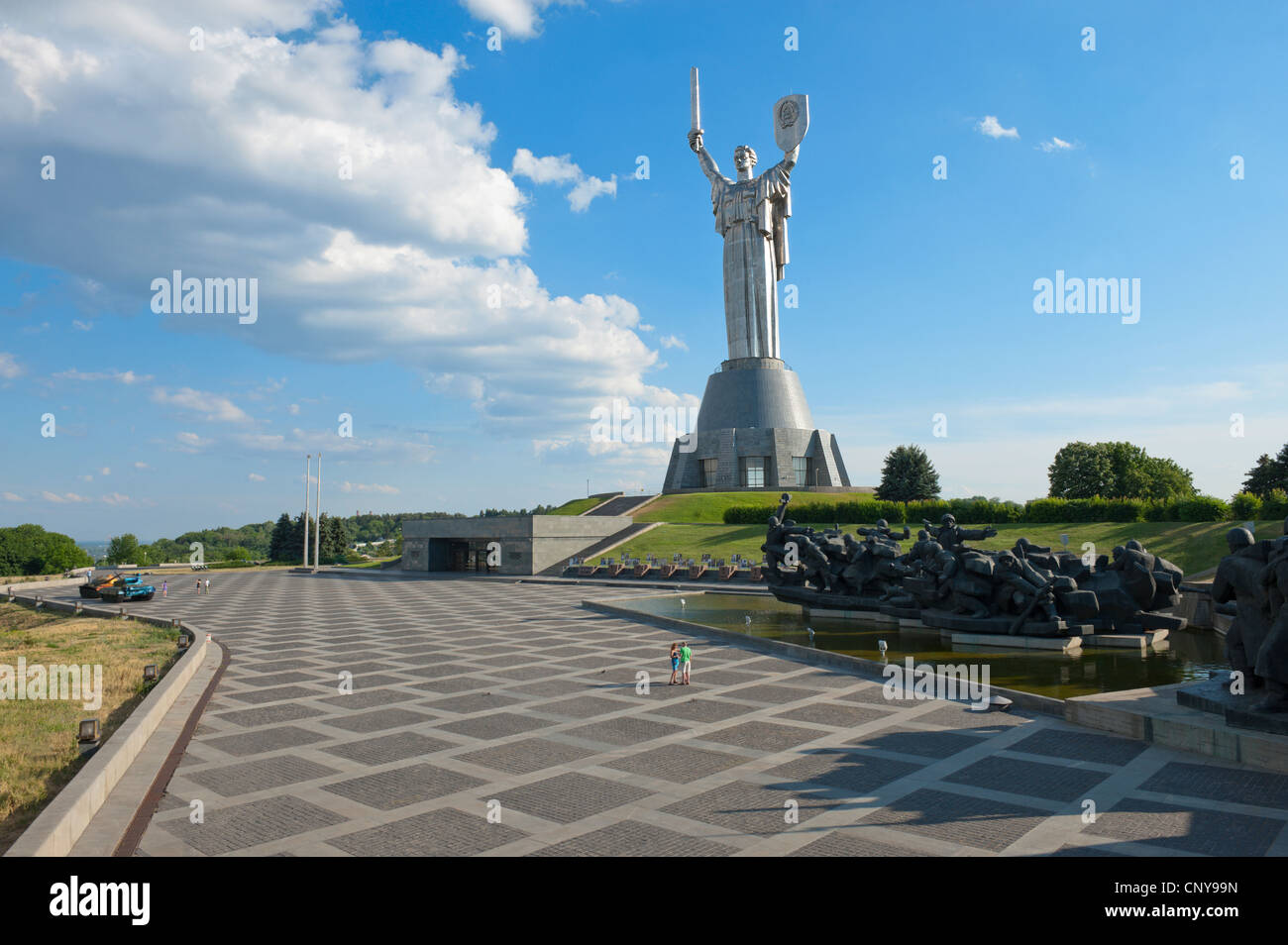 Rodina Mat - The Motherland Monument and The National Museum of the History  of the Great Patriotic War 1941-1945, Kiev, Ukraine Stock Photo - Alamy