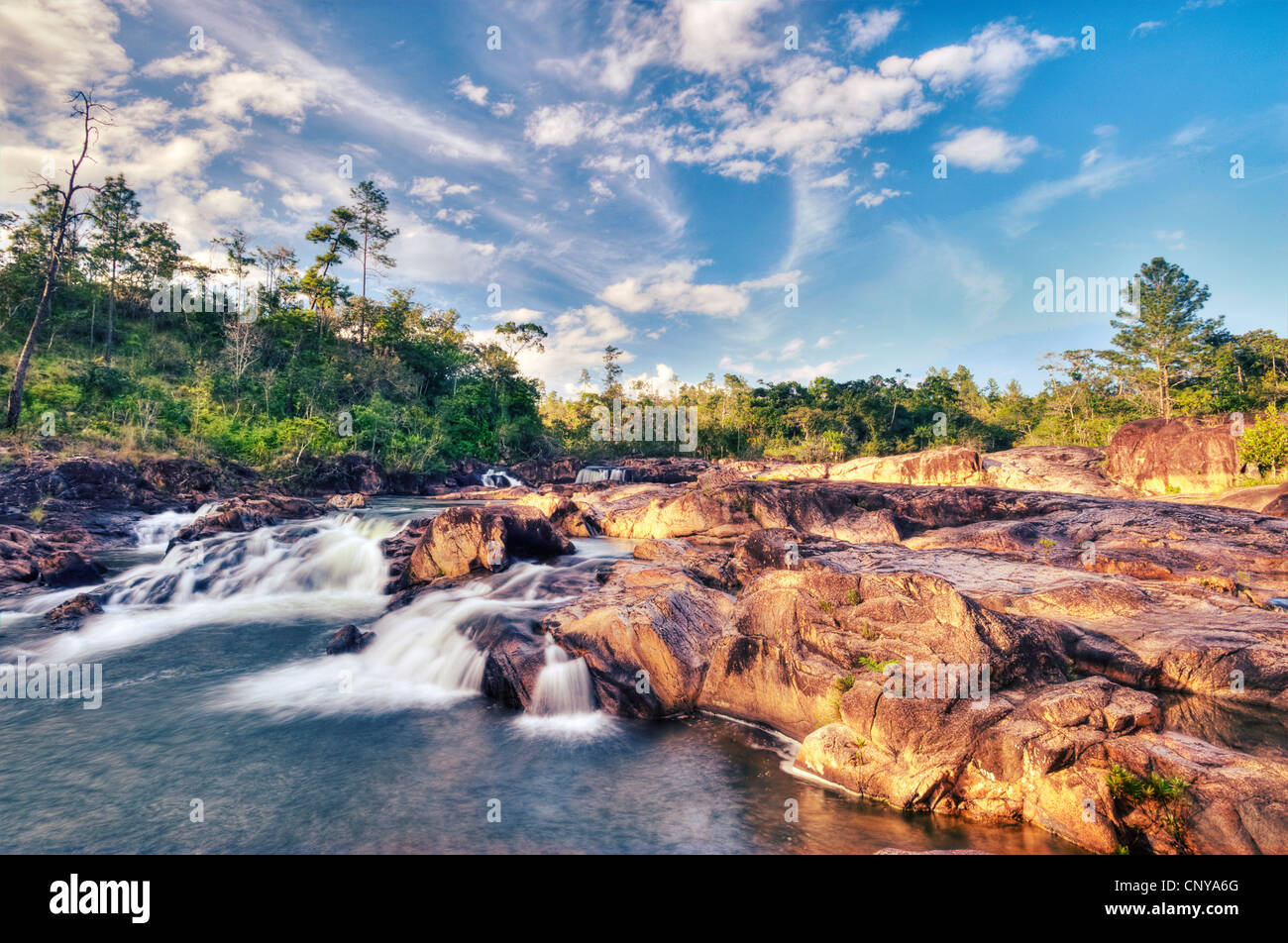 Rio On pools, Belize Stock Photo