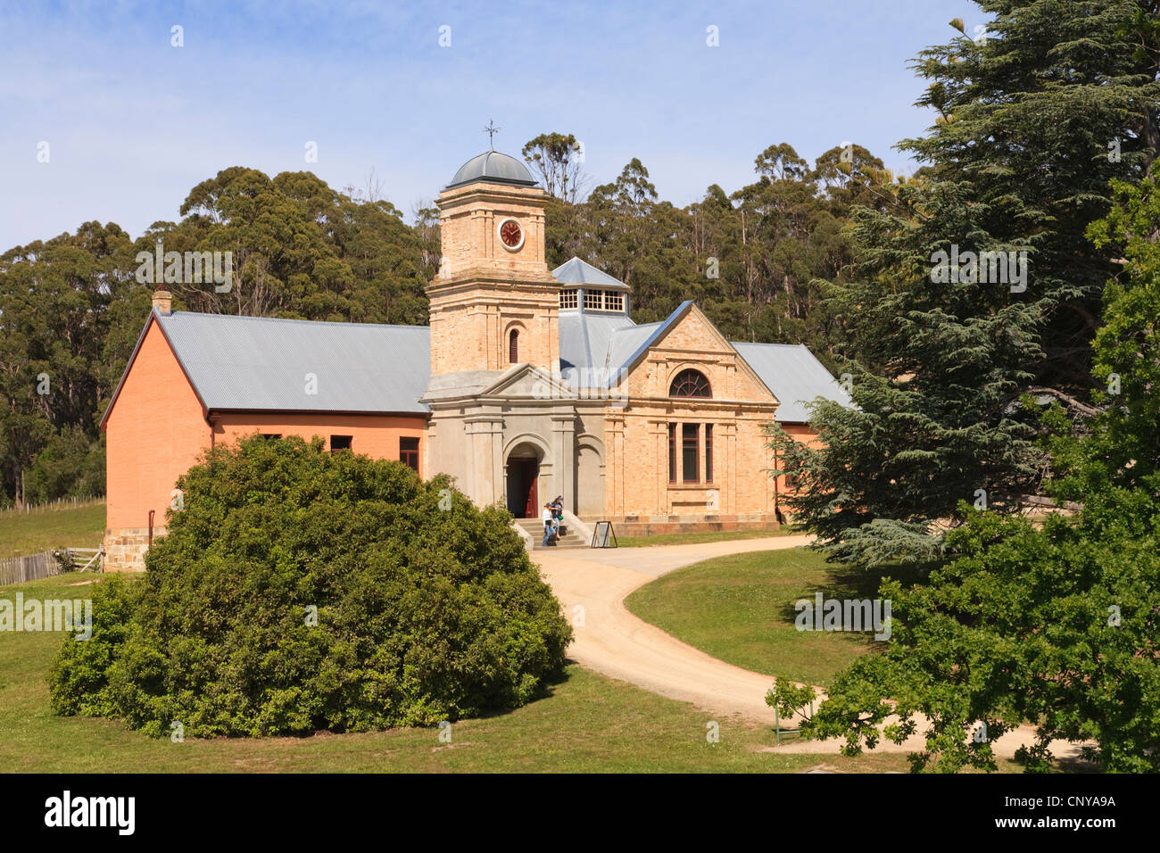 The Asylum, Port Arthur Penitentiary, Tasmania, Australia. Stock Photo