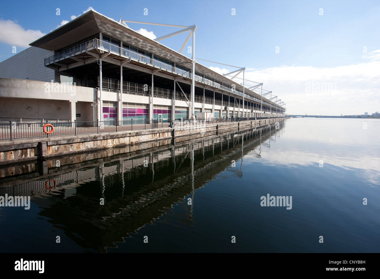 ExCel London International exhibition and Convention Centre Venue East London. Stock Photo