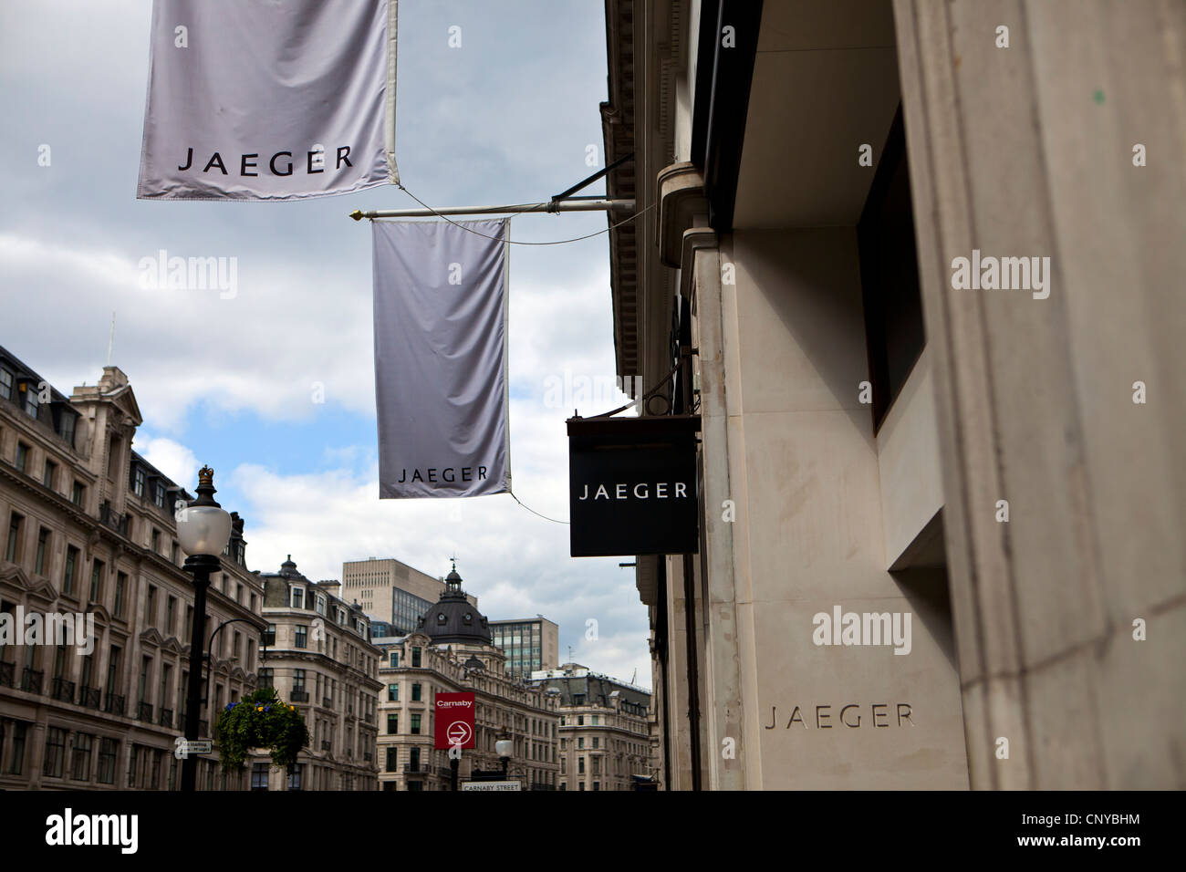 Jaeger Clothes Shop, Regent Street, London Stock Photo Alamy