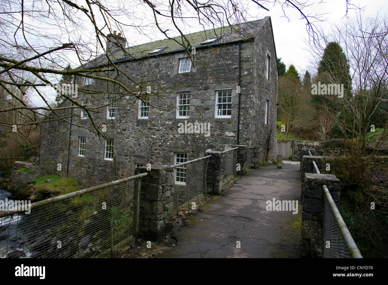 Waulkmill House in Minnigaff , Galloway, Scotland Stock Photo