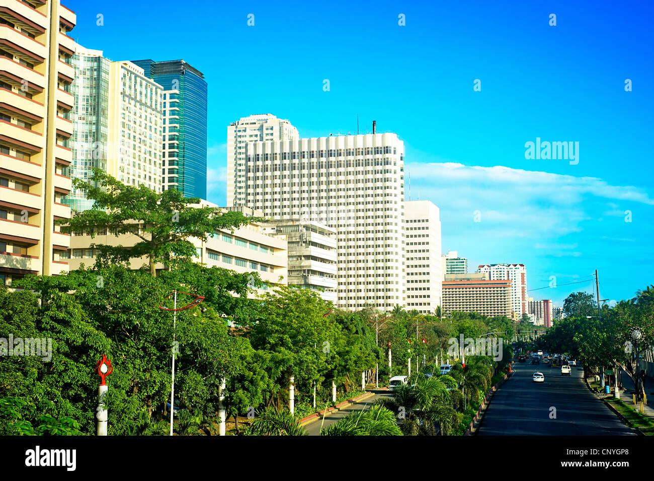 Manila skyline hires stock photography and images Alamy