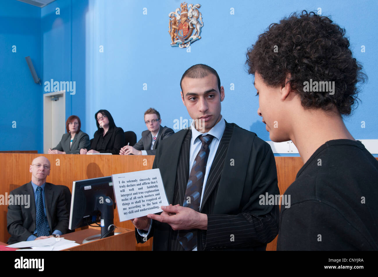 A witness swearing the oath in a magistrates #39 court Stock Photo Alamy A witness swearing the oath in a magistrates #39 court Stock Photo Alamy