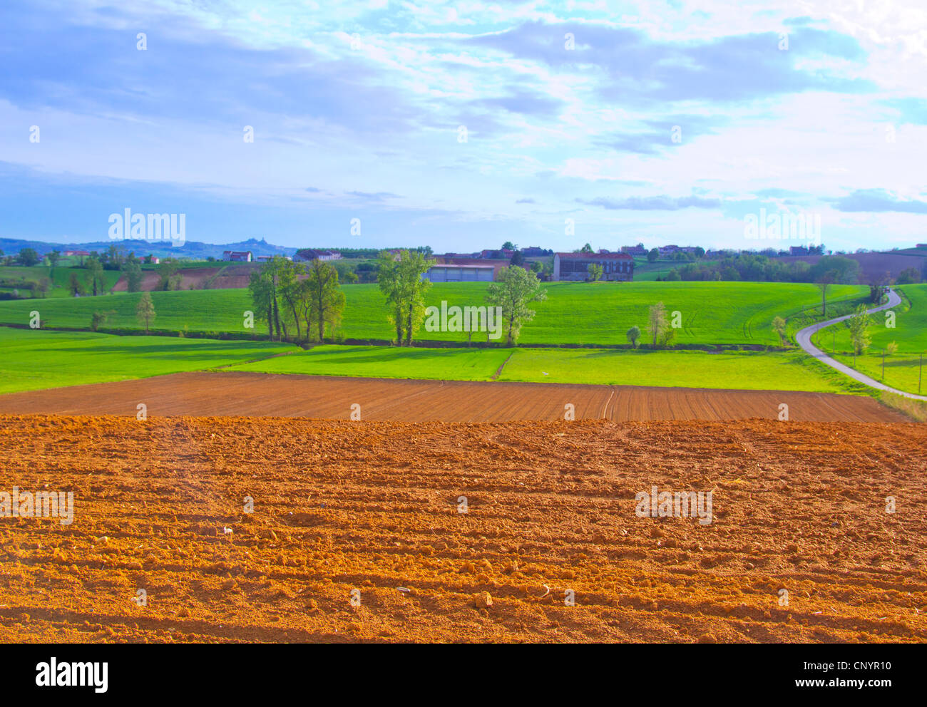 Back fields hi-res stock photography and images - Alamy