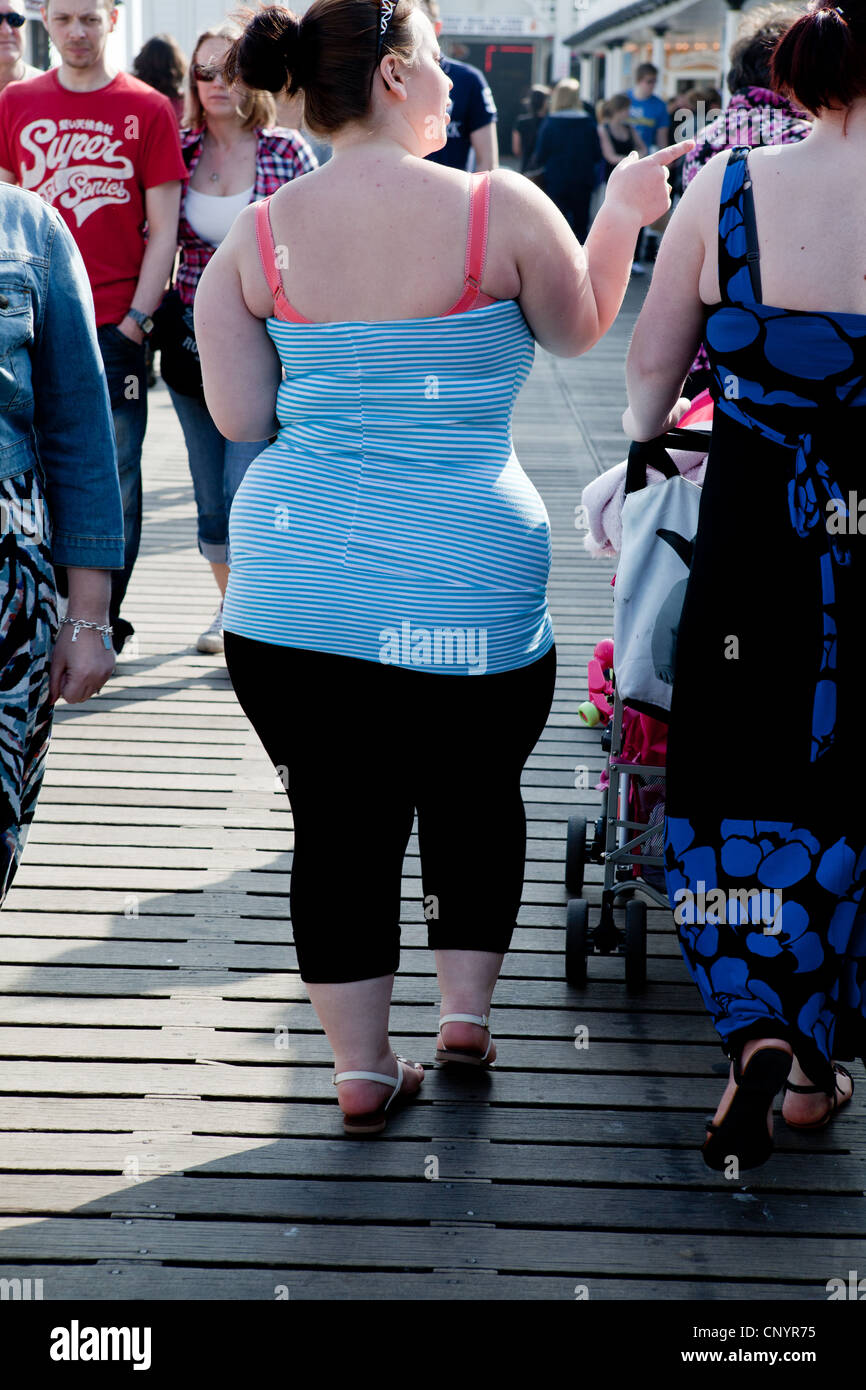 Overweight woman hi-res stock photography and images - Alamy