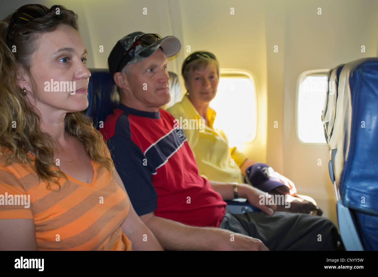 Excited passengers hi-res stock photography and images - Alamy