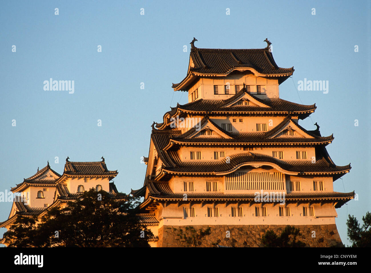 Japan, Kansai, Himeji, Himejijo Castle Stock Photo Alamy