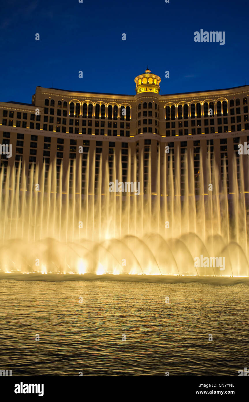 Fountains of Bellagio Stock Photo Alamy