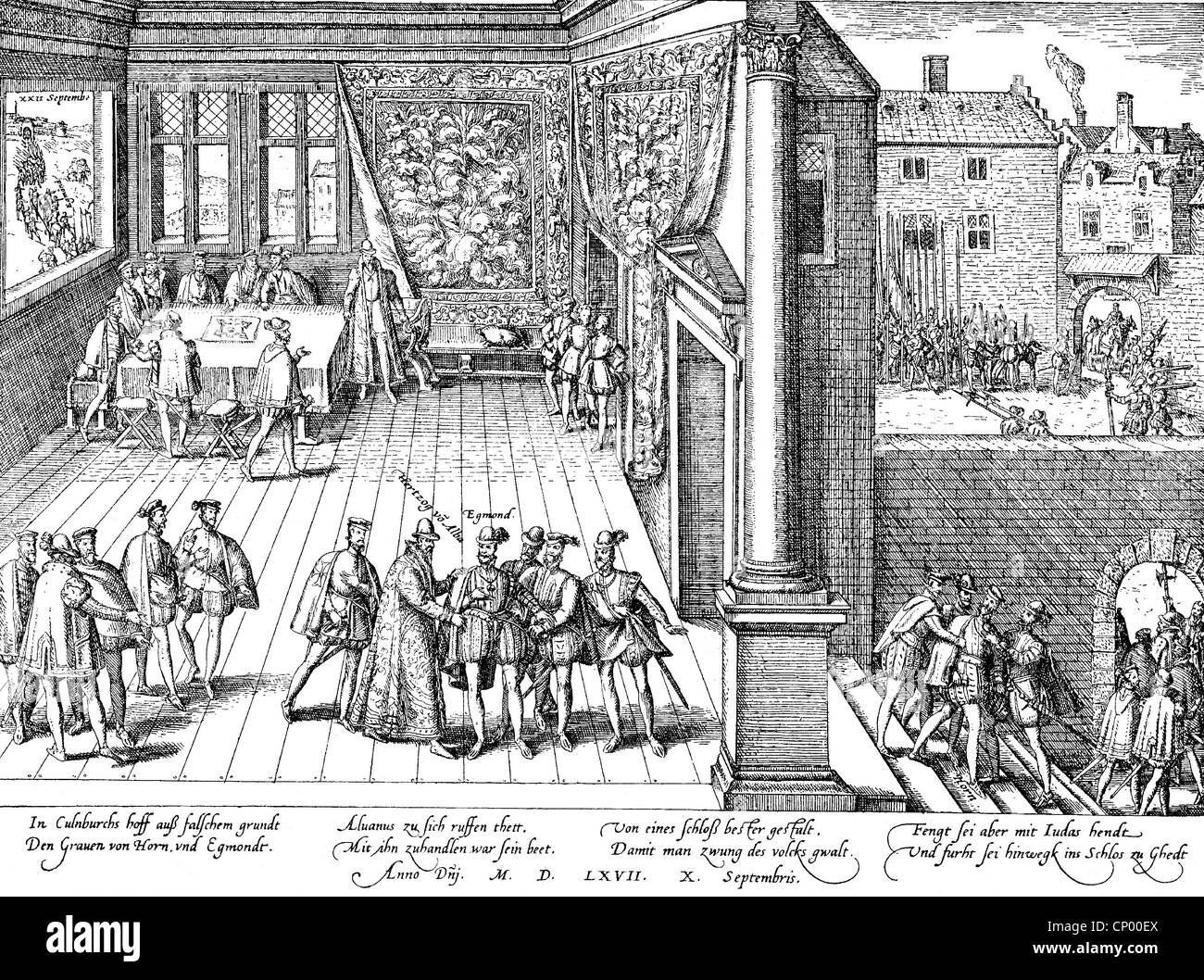 events, Eighty Years' War, 1568 1648, the Counts of Egmond and Hoorn