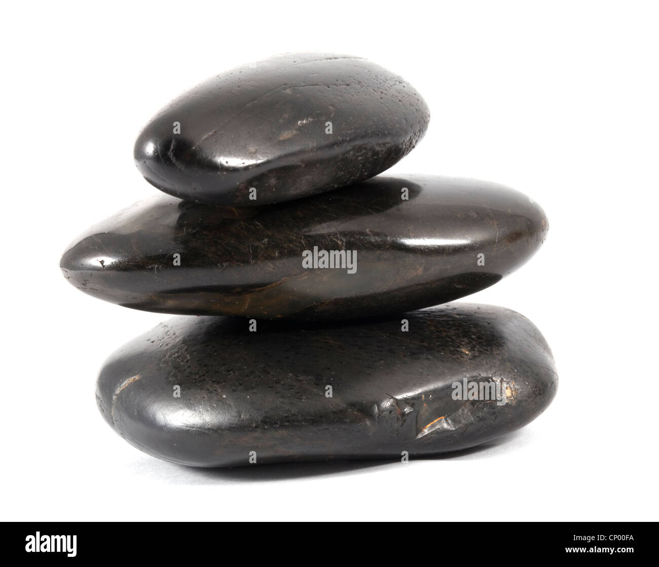 Stack black zen balance Cut Out Stock Images & Pictures - Alamy