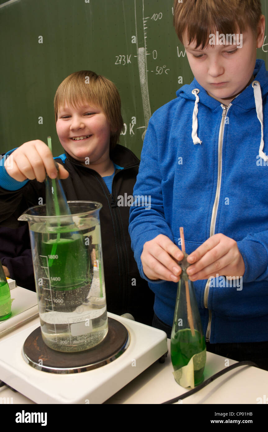 Physics lesson Germany Stock Photo Alamy