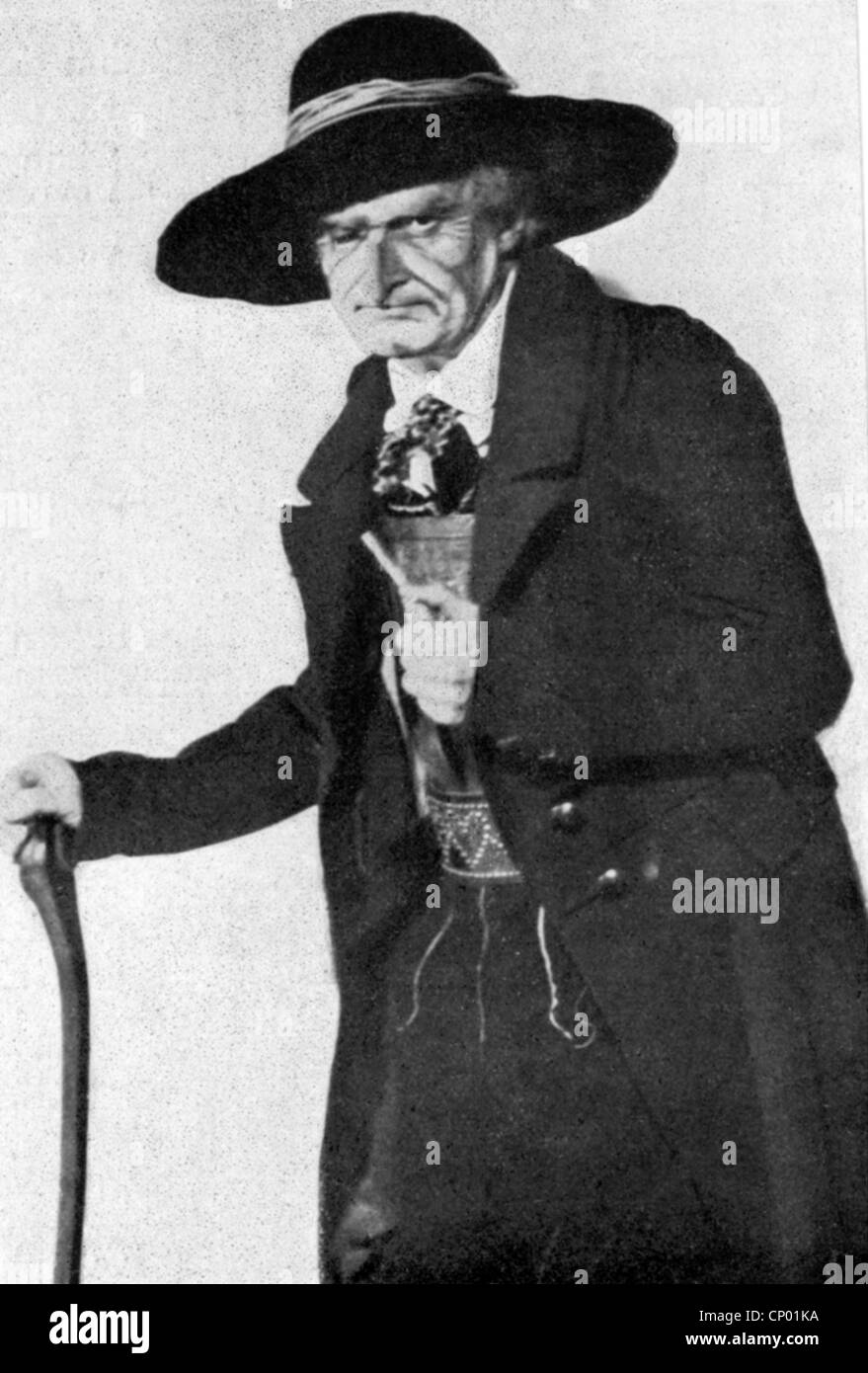 Kainz, Josef, 2.1.1858 - 20.9.1910, Austrian actor, in the play 'Erde' ('Earth') by Karl Schoenherr, 1908, , Stock Photo