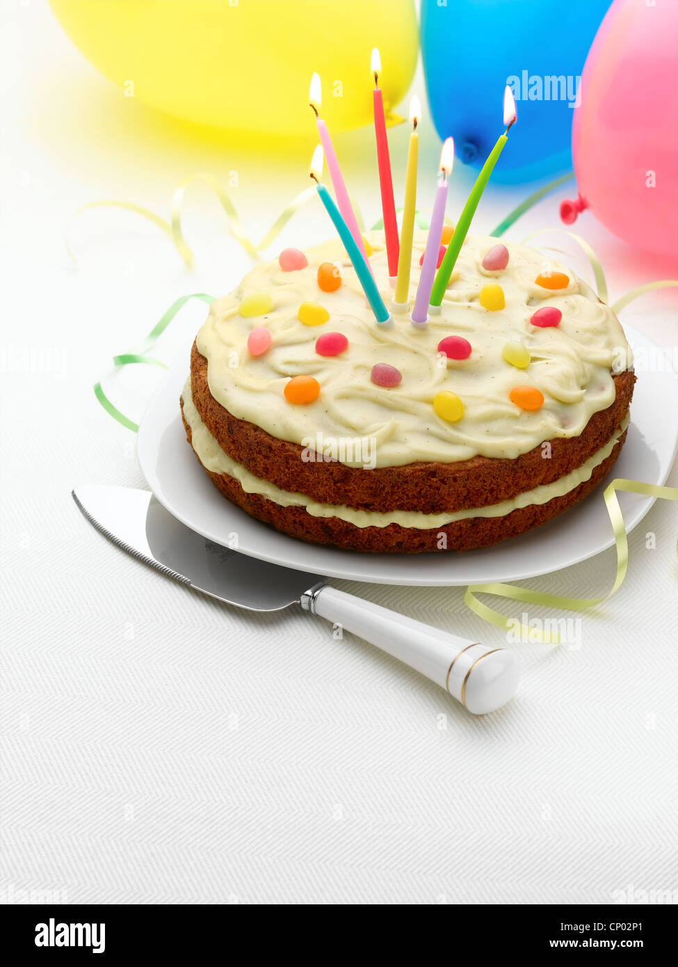 Birthday Cake Stock Photo