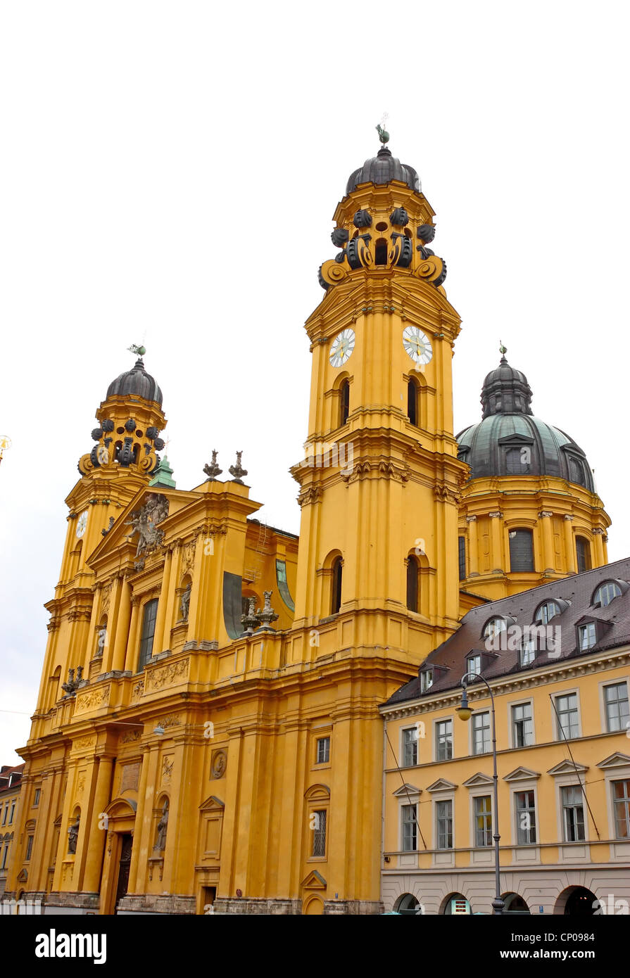 Theatine church, catholic church in Munich Germany Stock Photo Alamy
