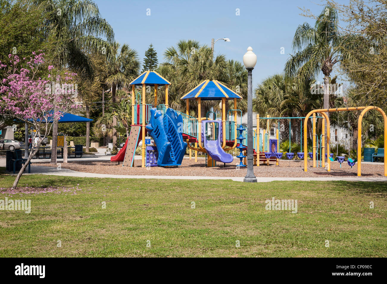 Children's Playground, Clearwater Beach, FL, USA Stock Photo Alamy