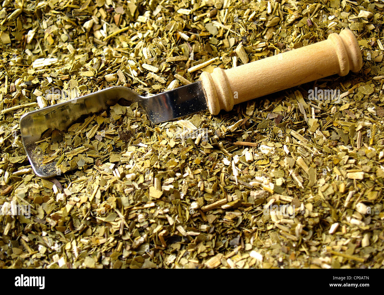 Dry yerba mate leaves, traditional drink of Argentina Stock Photo Alamy