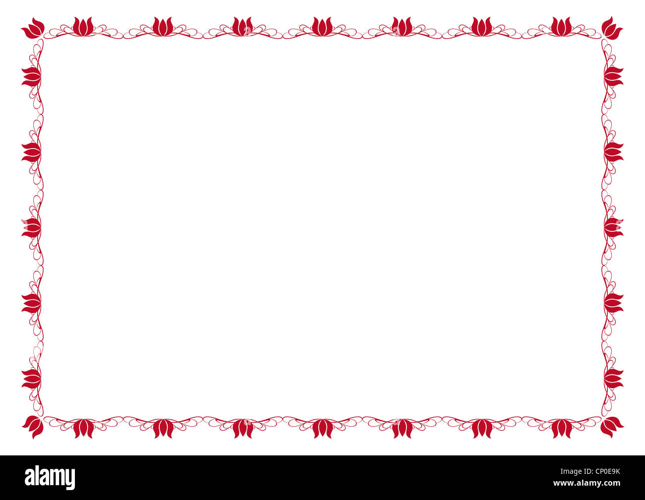 Pretty Simple Frame Simple frame you can use like diploma frame hi-res stock photography ...