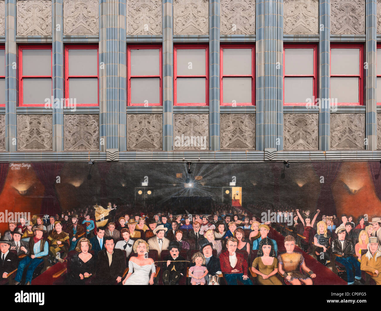 "You Are The Star" mural, Hollywood, Los Angeles Stock Photo Alamy