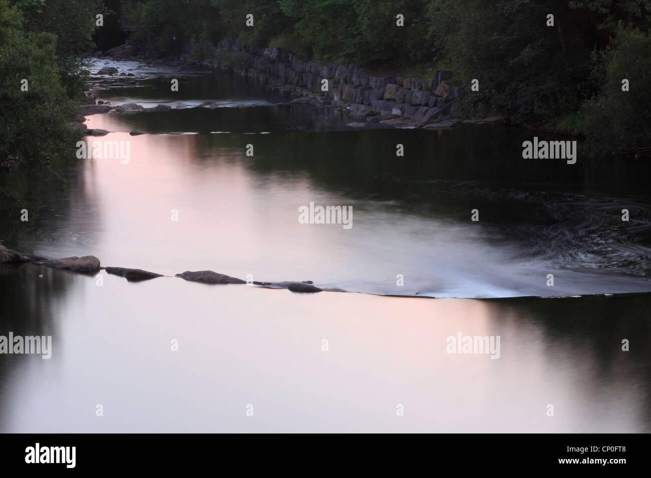 View from the bridge Stock Photo
