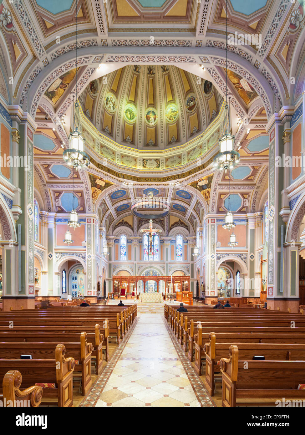 Cathedral of the Blessed Sacrament, Sacramento Stock Photo