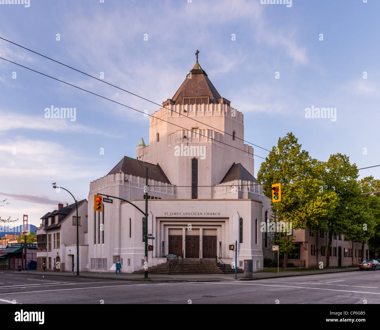 St James Anglican Church, Vancouver Stock Photo
