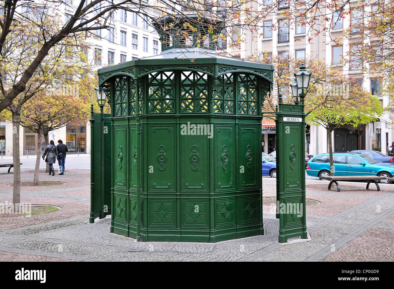 Berlin, Germany. Public (men's) toilet in the Gendarmenmarkt Stock Photo -  Alamy