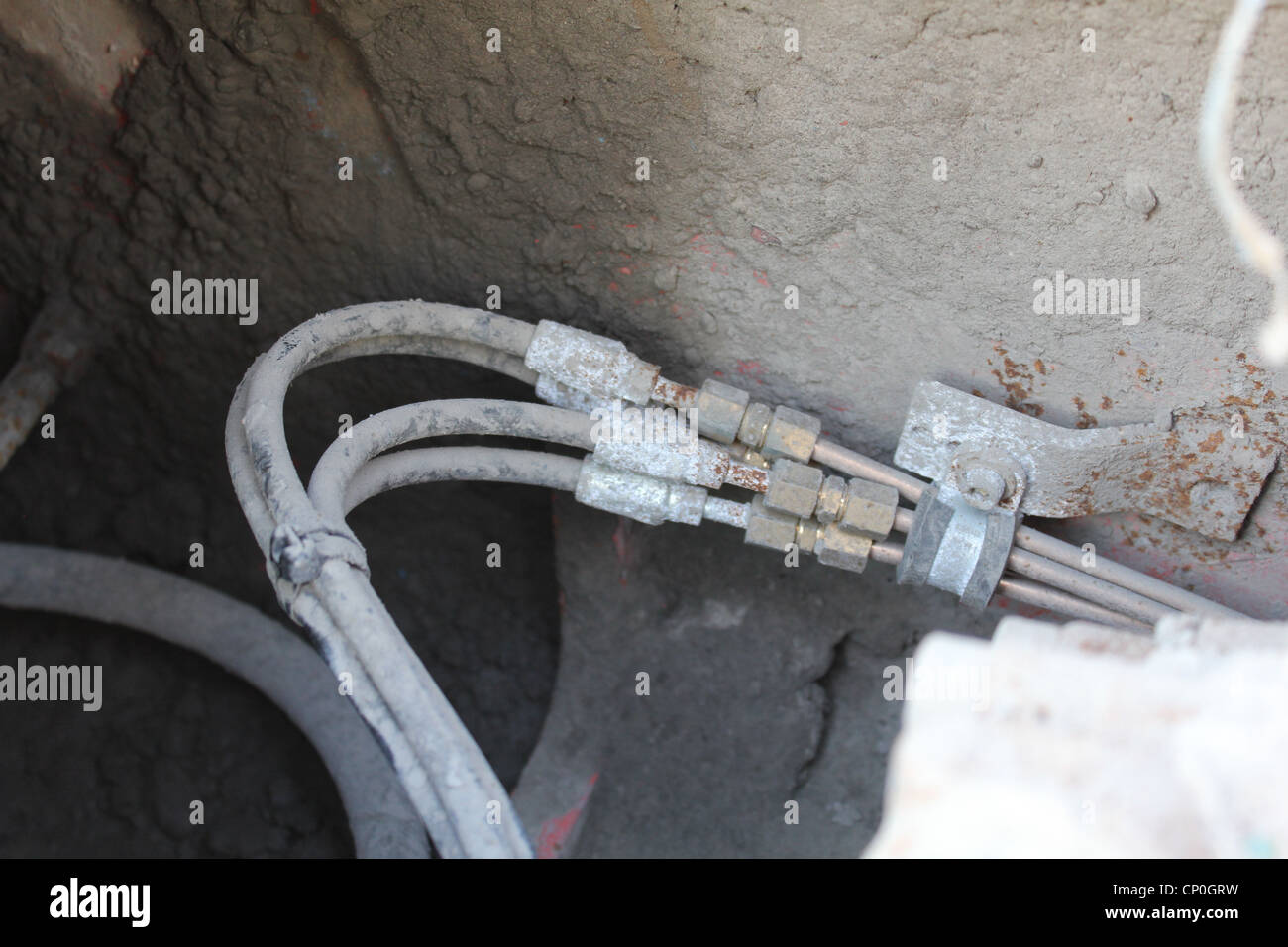 Allu 417 grease lines Stock Photo Alamy