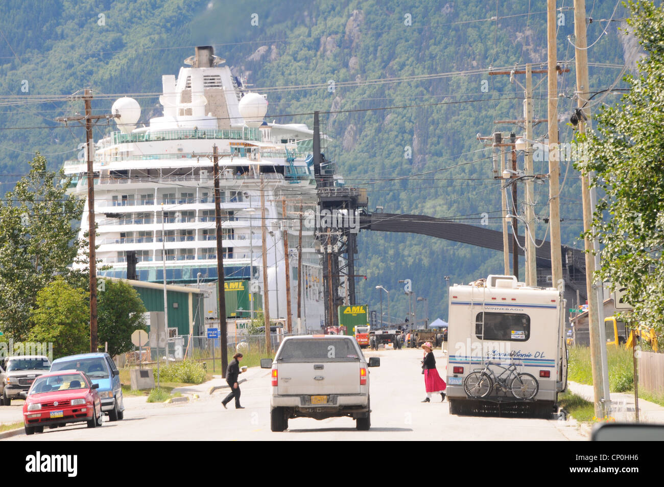 Juneau, Ketchikan, Skagway Alaska USA Stock Photo Alamy