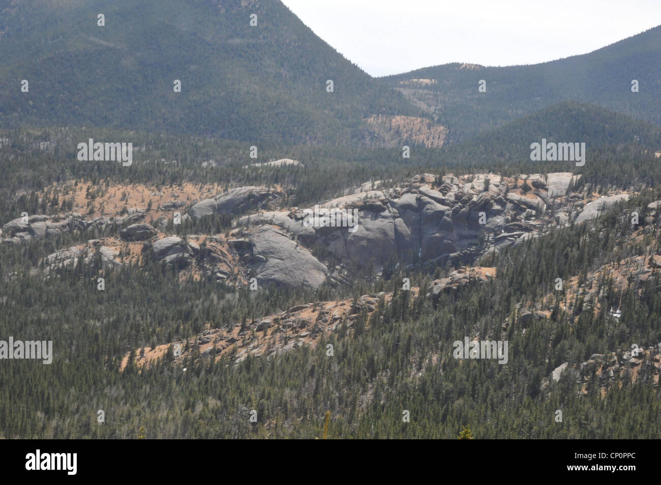 Pikes Peak Rocky Mountains On The Cog Railway Stock Photo Alamy Pikes Peak Rocky Mountains On The Cog Railway Stock Photo Alamy