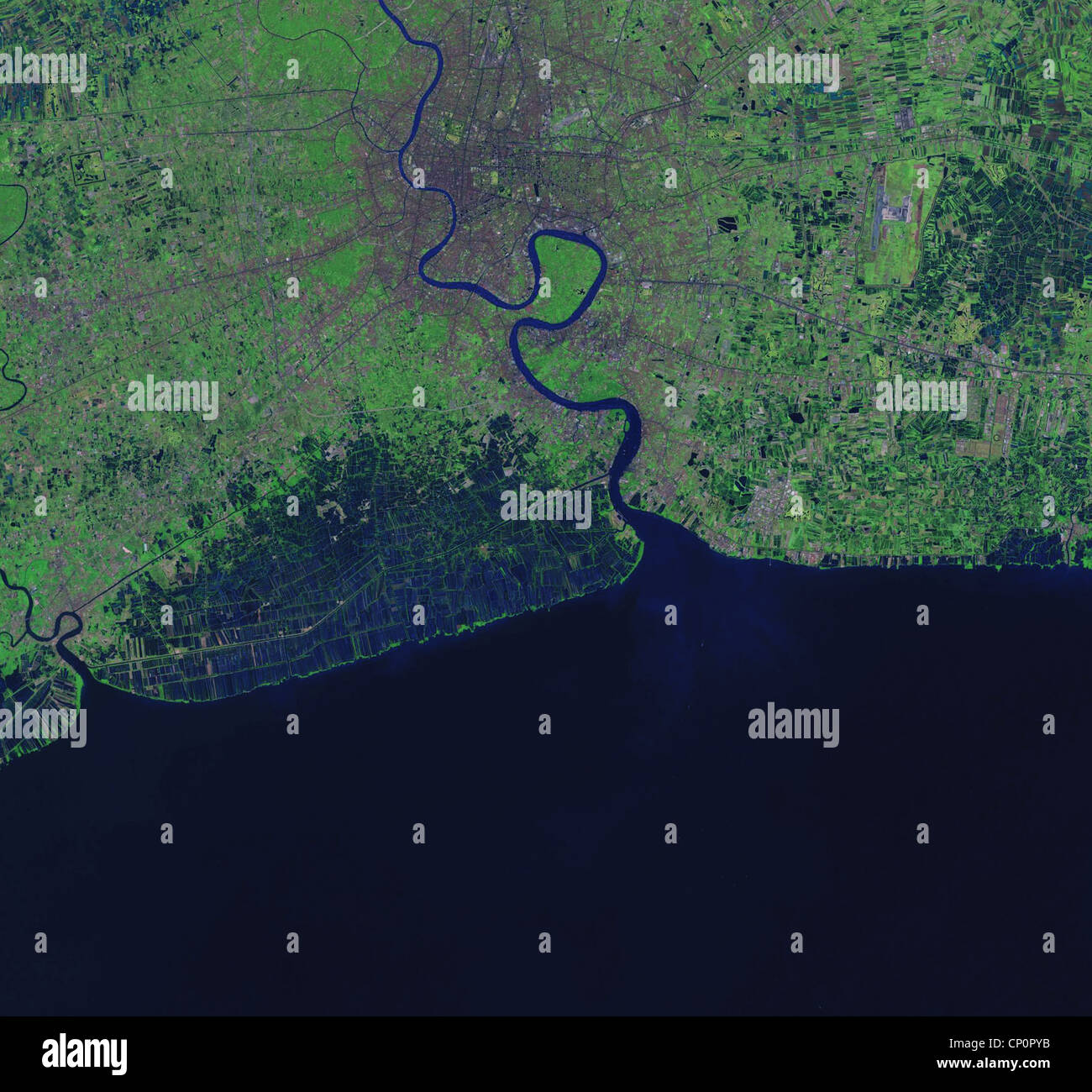 Bangkok map hi-res stock photography and images - Alamy