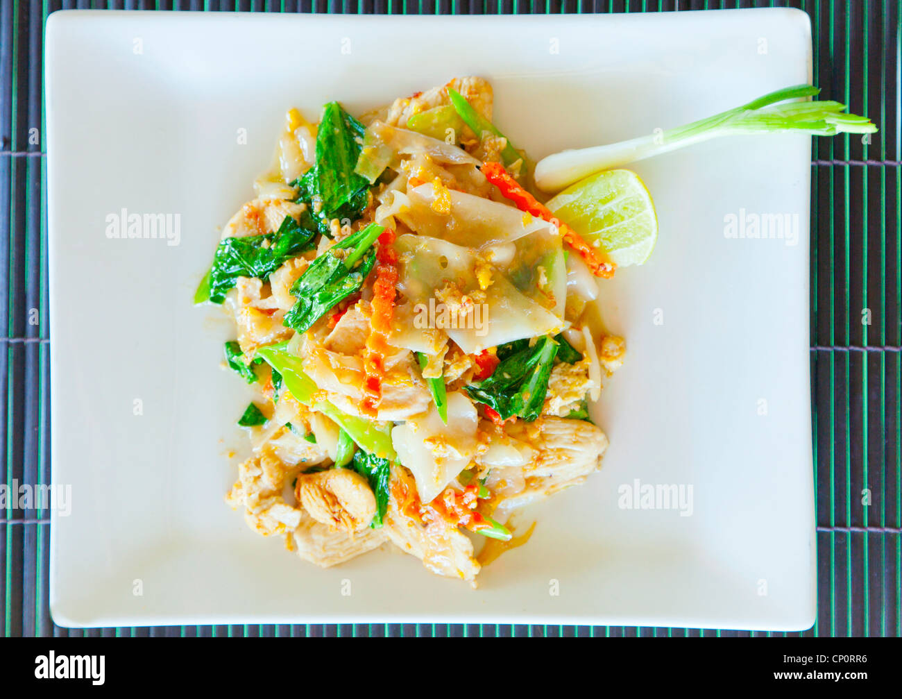 Pad Thai Stock Photo