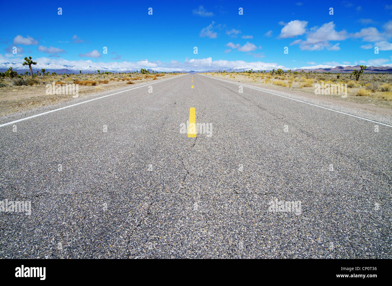 Road across desert hires stock photography and images Alamy