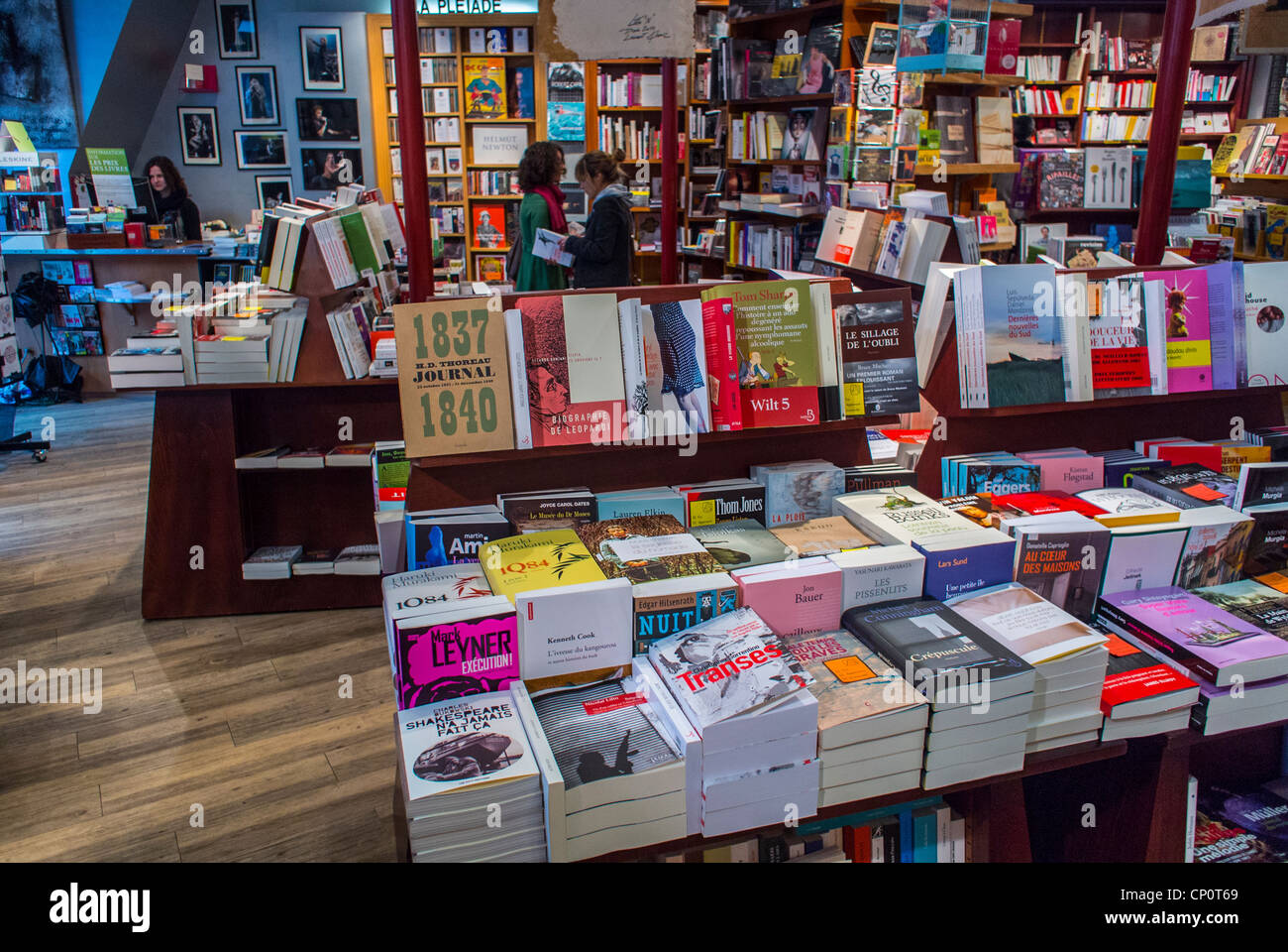 Paris, France, French Bookstore in Pigalle, L'Atelier Librarie, small