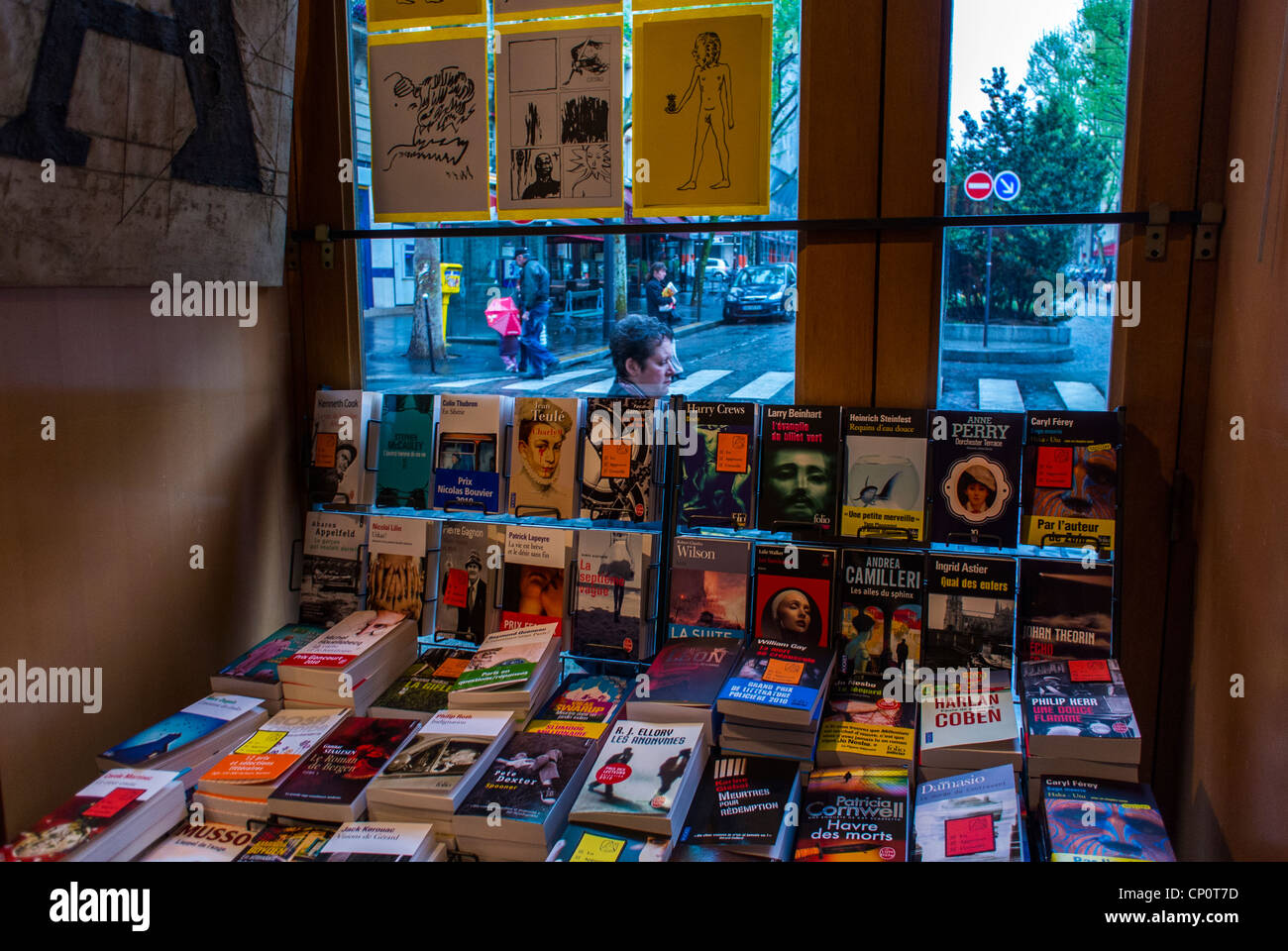 Paris, France, French Bookstore in Pigalle, L'Atelier Librarie, Shop