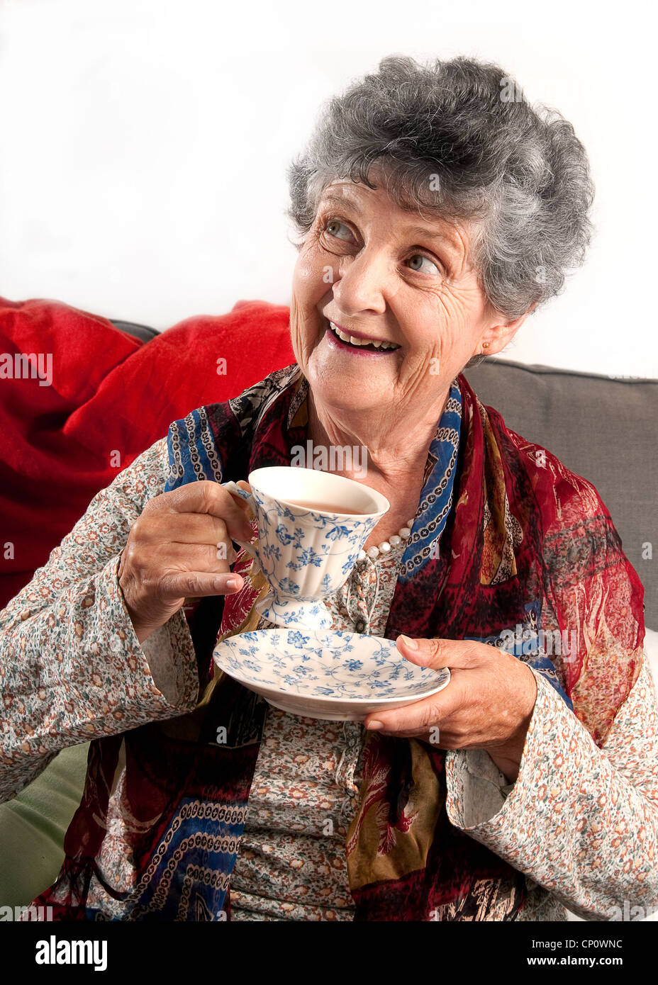 Grandmother granny tea break hires stock photography and images Alamy