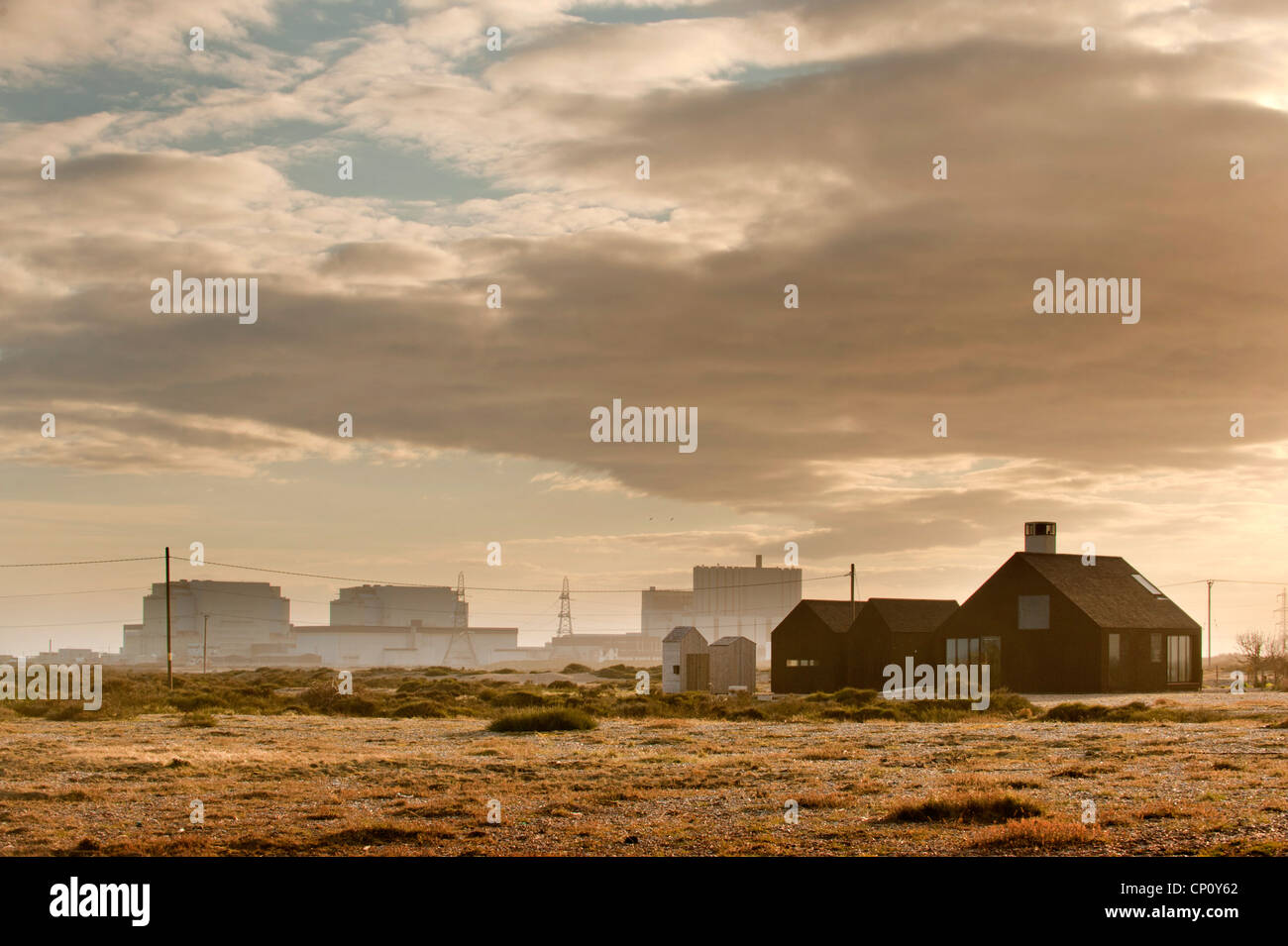 Dungeness Nuclear Power Station in Kent. Stock Photo