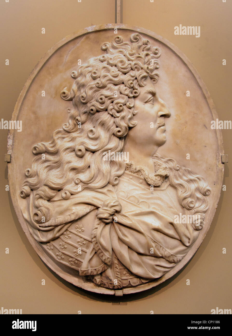 Lois XIV 1638-1715  Roi de France King of France French Stock Photo